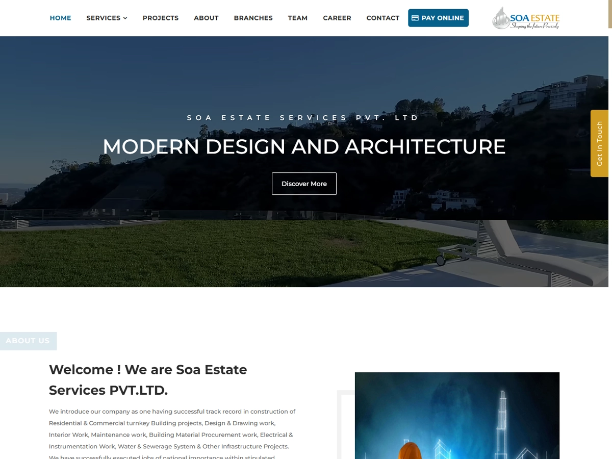 construction website